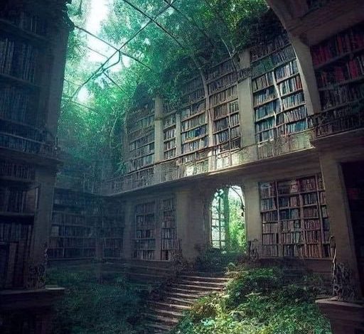 Abandoned library story…